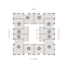 68.00 м² | 5 - 24 эт. 110