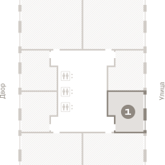 36.00 м² | 7 - 25 эт. 01