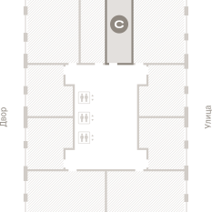 33.00 м² | 9 - 25 эт. 01