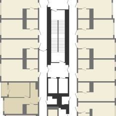 21.80 м² | 31 - 32 эт. 01