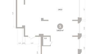 149.00 м² | 19 - 25 эт.