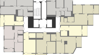 45.70 м² | 17 - 19 эт.