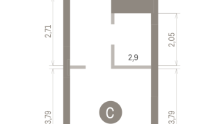 22.00 м² | 5 - 8 эт.