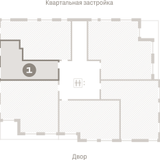 44.00 м² | 7 - 8 эт. 01