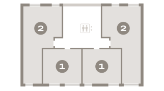 63.00 м² | 8 - 9 эт.