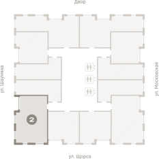 67.00 м² | 9 - 24 эт. 10