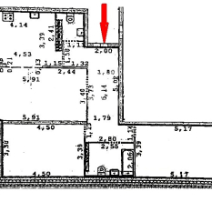 3-к квартира | 89.20 м² | 14 - 16 эт. 80