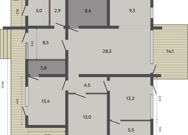 149.80 м²