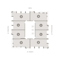 51.00 м² | 21 - 24 эт. 110
