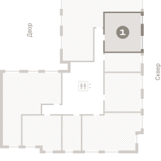 39.00 м² | 3 - 9 эт. 01