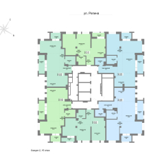 62.80 м² | 15 - 30 эт. 00