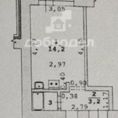 1-к квартира | 20.60 м² | 6 - 17 эт. 40