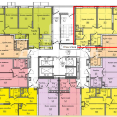2-к квартира | 64.30 м² | 2 - 25 эт. 11