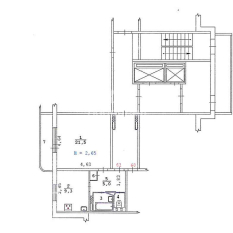 1-к квартира | 39.50 м² | 13 - 16 эт. 60