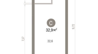 32.00 м² | 18 - 25 эт.