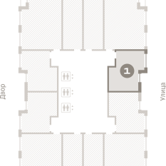 33.00 м² | 20 - 25 эт. 01