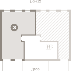 129.00 м² | 2 - 9 эт. 10