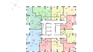 55.60 м² | 4 - 30 эт.