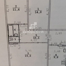 3-к квартира | 78.50 м² | 12 - 12 эт. 100