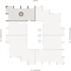 72.00 м² | 23 - 24 эт. 01