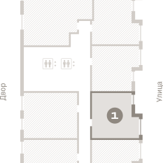 42.00 м² | 12 - 16 эт. 01