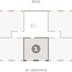 43.00 м² | 5 - 8 эт. 10