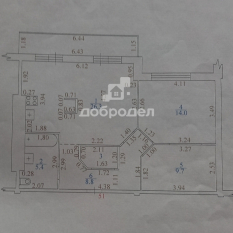 3-к квартира | 66.60 м² | 7 - 10 эт. 101