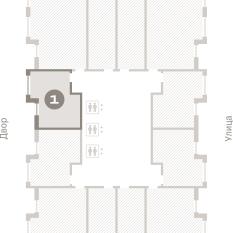 33.00 м² | 16 - 25 эт. 01
