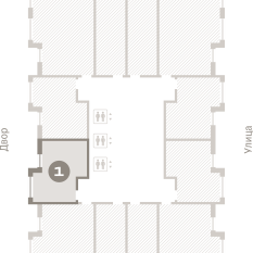 33.00 м² | 17 - 25 эт. 01