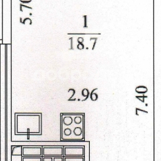 22.90 м² | 12 - 26 эт. 50