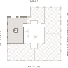 116.00 м² | 6 - 21 эт. 10