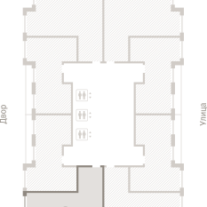 70.00 м² | 22 - 25 эт. 01