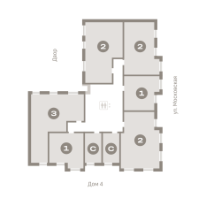 42.00 м² | 8 - 9 эт. 00