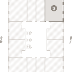 64.00 м² | 14 - 25 эт. 01