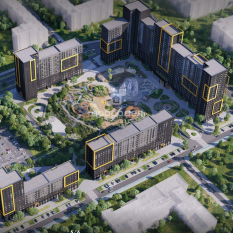 1-к квартира | 32.21 м² | 16 - 24 эт. 00