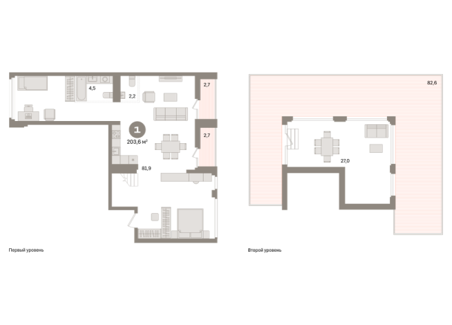 203.00 м² | 9 - 9 эт.