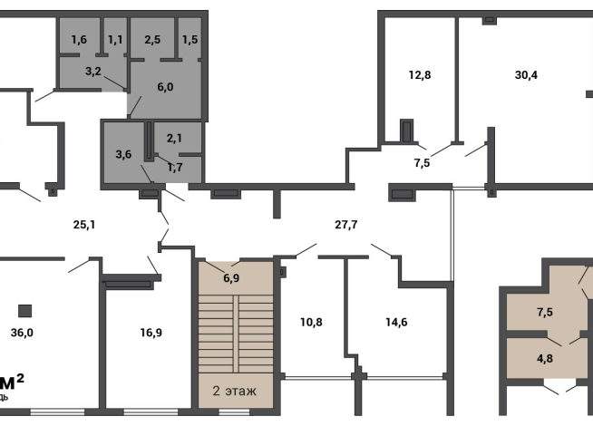 273.30 м² | 1 - 26 эт.