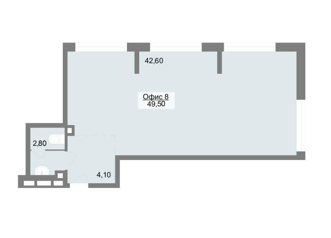 49.50 м² | 2 - 10 эт.