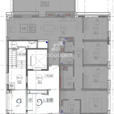 4-к квартира | 140.00 м² | 7 - 7 эт. 131