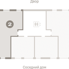 63.00 м² | 8 - 9 эт. 10