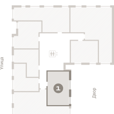 43.00 м² | 4 - 7 эт. 01