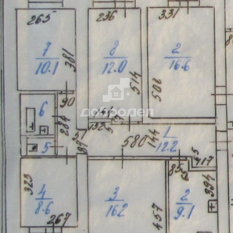 4-к квартира | 71.80 м² | 6 - 9 эт. 00
