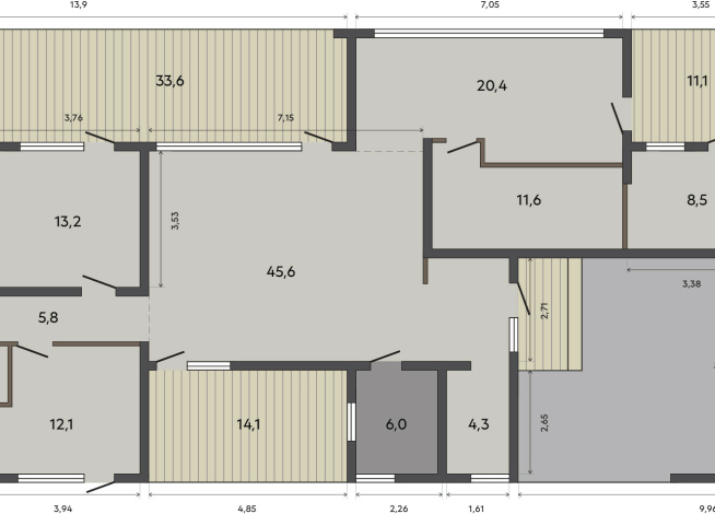 276.10 м²