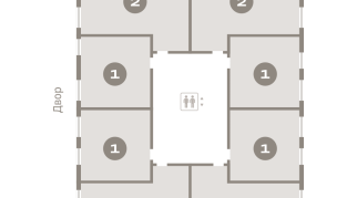 42.00 м² | 5 - 8 эт.