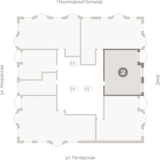 74.00 м² | 8 - 24 эт. 01