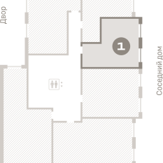 43.00 м² | 4 - 9 эт. 10