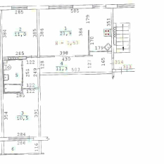 3-к квартира | 58.50 м² | 7 - 9 эт. 11