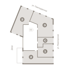 91.00 м² | 2 - 8 эт. 00