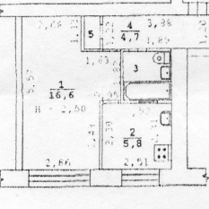 1-к квартира | 30.70 м² | 1 - 5 эт. 41