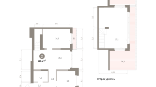118.00 м² | 7 - 7 эт.